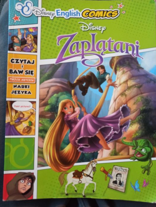 Disney english comics zaplątani do nauki angielskiego