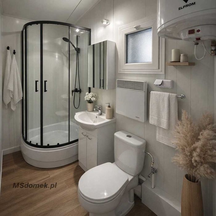 Domek całoroczny letniskowy 24m2 na zgłoszenie wyposażony pod Klucz