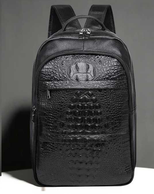 Чоловічий шкіряний мужской брендовый рюкзак для чоловіків шкіра кожа