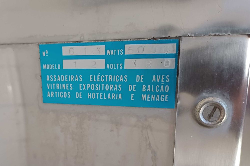 PARA DESOCUPAR - Máquina elétrica de assar frangos