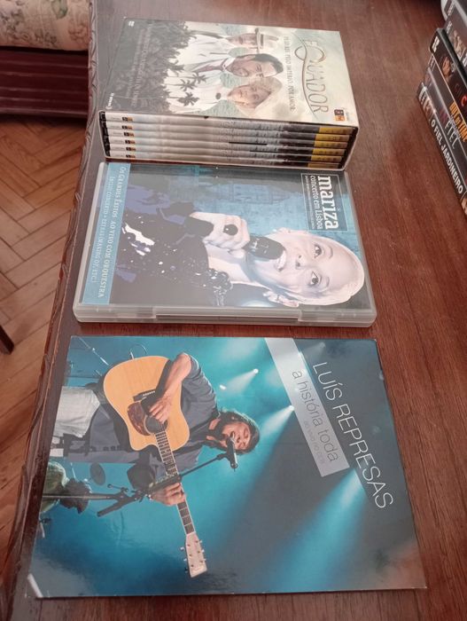 Lote de DVD'S - filmes, música e série