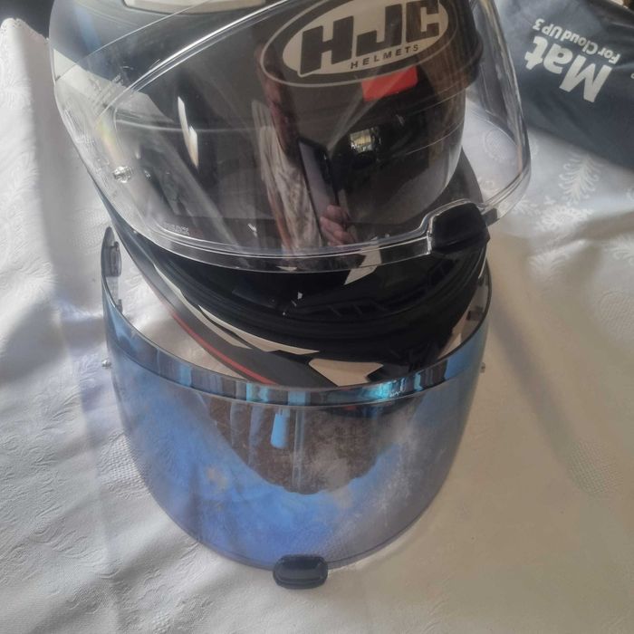 Kask motocyklowy I70  pinlock blenda + 3x szyba wizjer