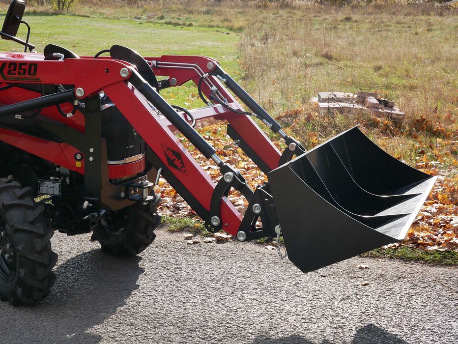 Szufla materiałów sypkich nowa 120 cm na ładowacz czołowy CAPTAIN HIT