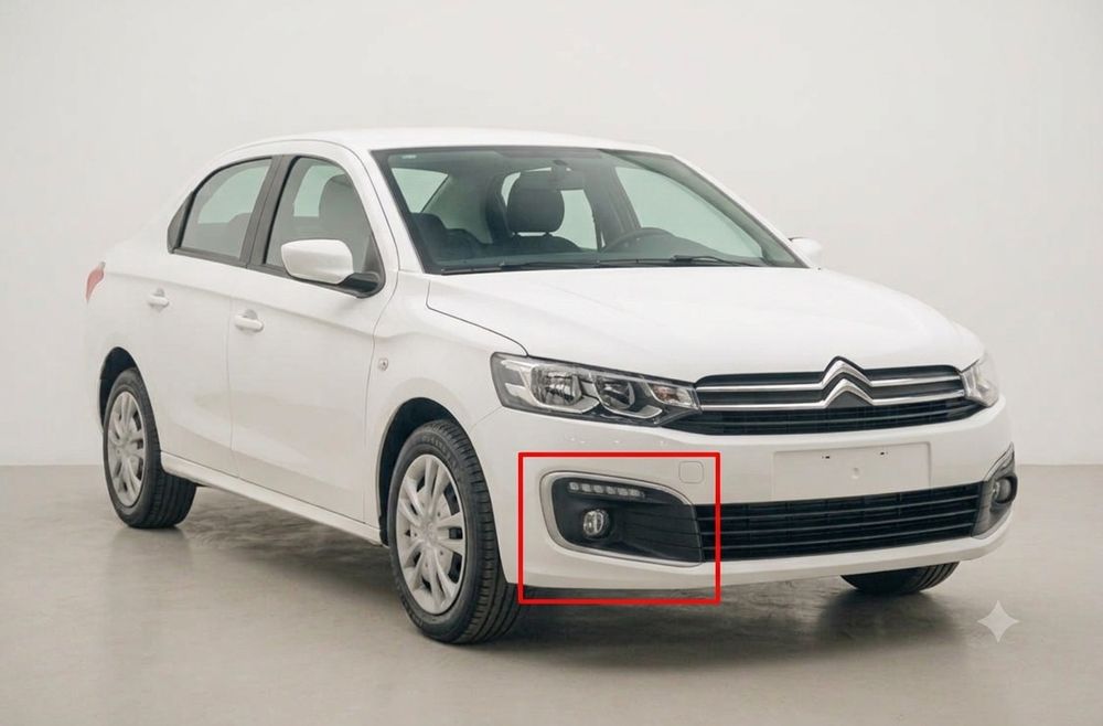 Накладка протитуманки Citroen C-Elysee 2017- оригінал