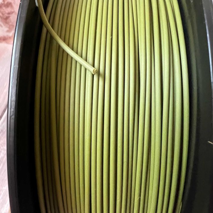 PLA пластик 1кг для 3D принтера та 3д друку. Темнозелений ПЛА філамент