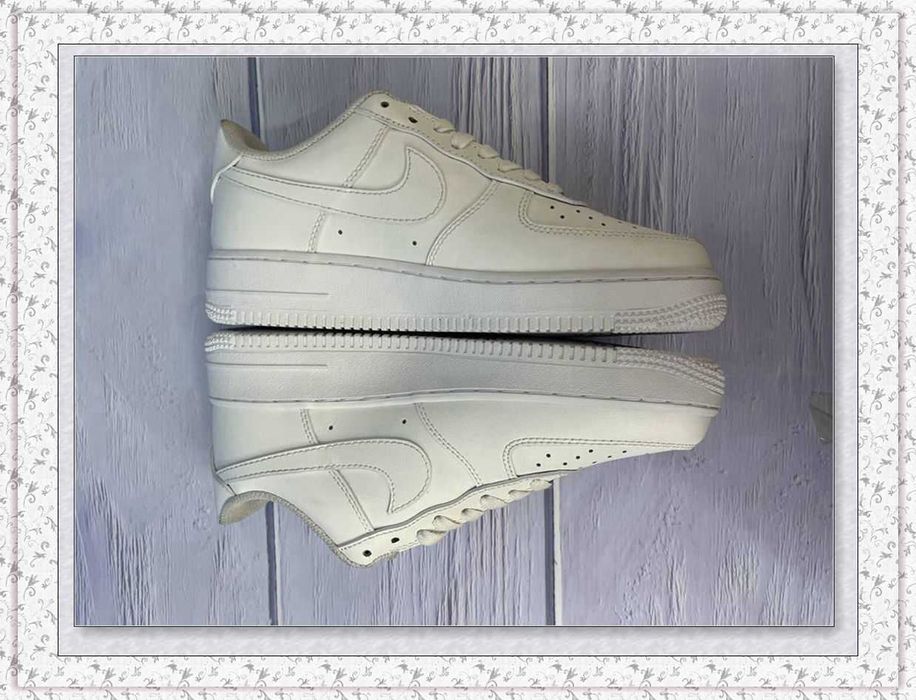 Ténis casual Nike Air Force 1 com atacadores, tamanho 39