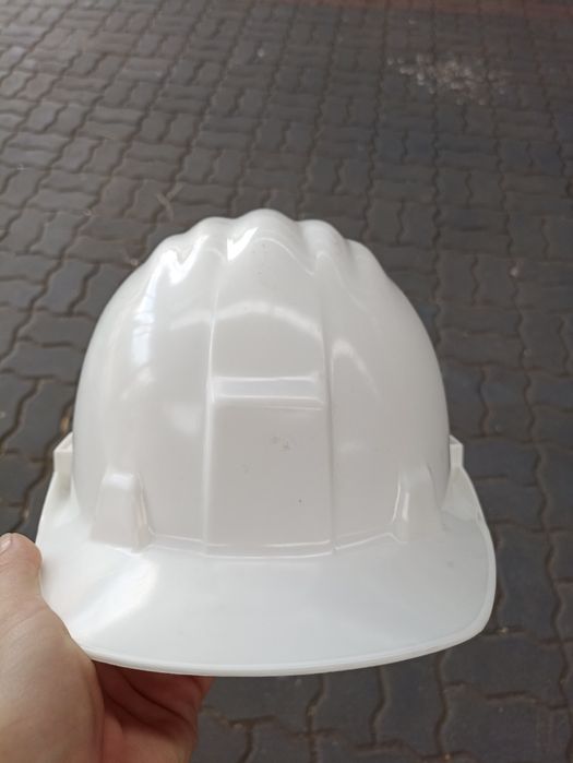 Kask budowlany biały regulowany 54-62
