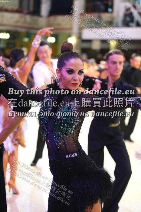 Vestido dança de salão como novo