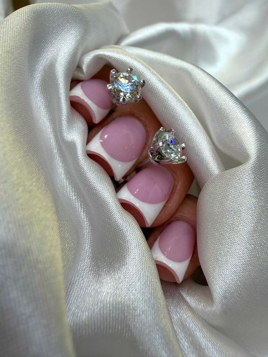 Kolczyki z diamentami naturalnymi 2.00 CT IGI