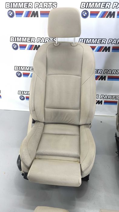 Bancos BMW Serie 5 (F10) Pack M (Couro Bege) Semieléctricos Aquecidos