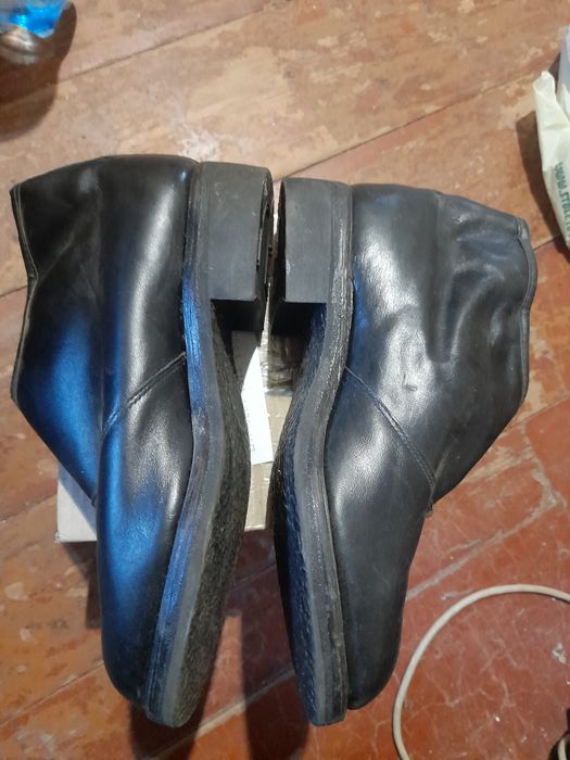 Полусапожки мужские кожаные СССР р.41