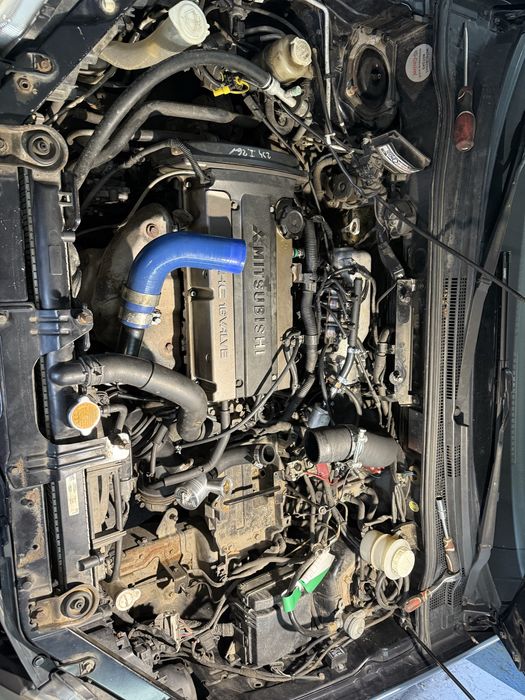 Czesci z silnika 4g63t blok wał turbo
