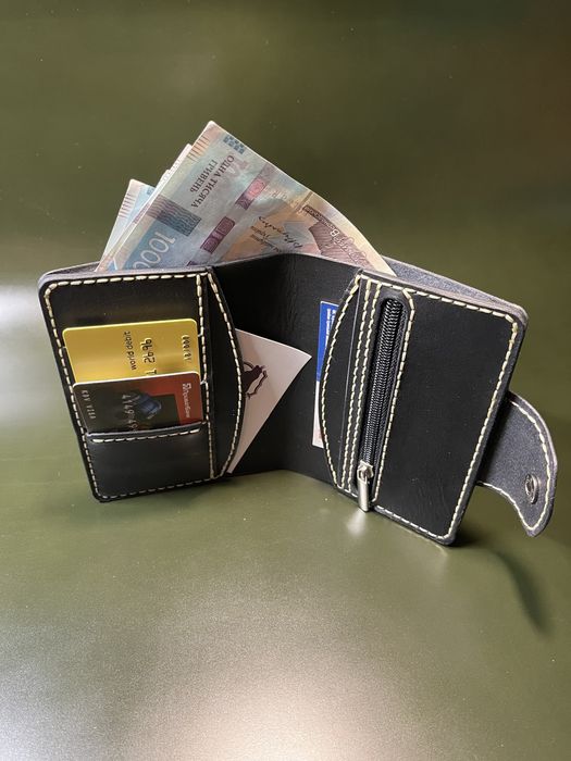 Чоловічий гаманець,шкіра,ручна робота