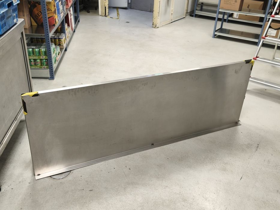 Prateleira inox 1,80x0,60