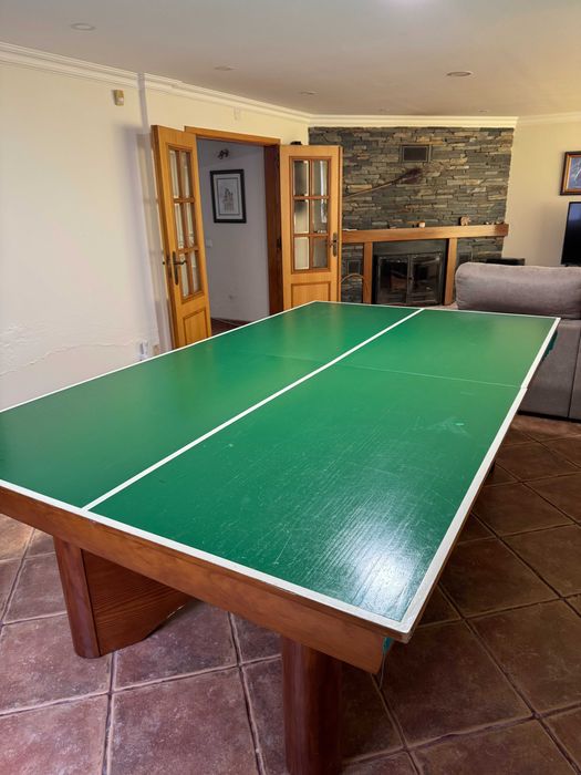 Mesa Snooker/Bilhar Madeira- Modelo Mozart