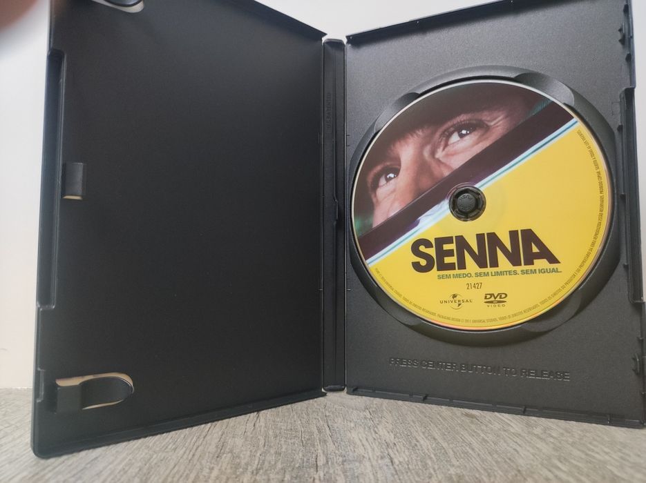 DVD Senna Sem medo. Sem limites. Sem igual.