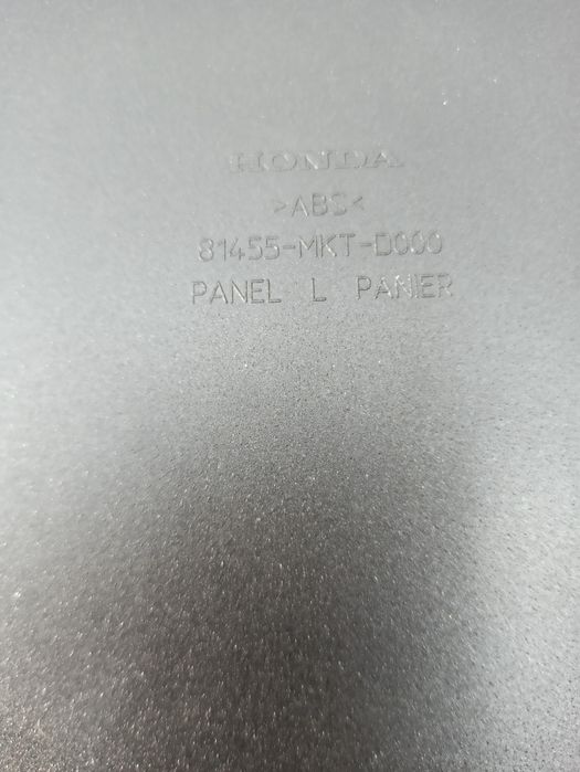 Acabamento malas laterais Honda