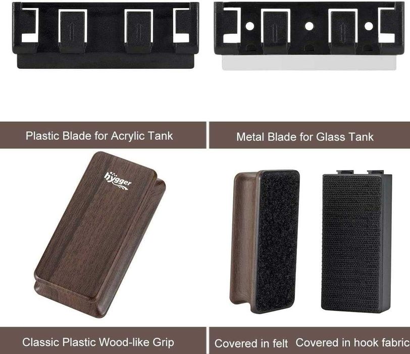 Nowa szczotka do akwarium/czyszczak magnetyczny / uchwyt/ gąbka !2612!