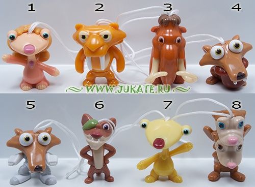 Коллекция Kinder Surprise Ледниковый период 5 Ice Age 5 (2016)