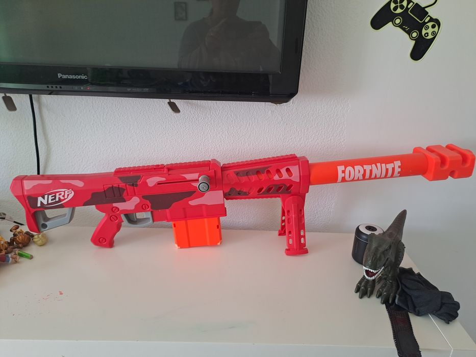 Nerf Fortnite. Não vem com munição
