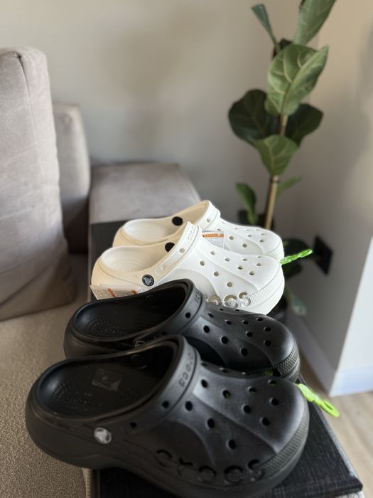 Crocs baya platform clog жіночі крокси на платформі 36 37 38