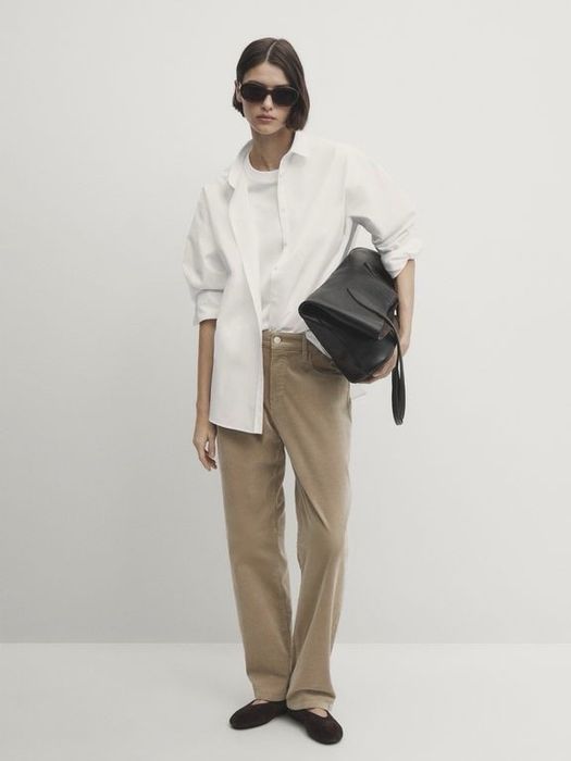 Вельветові штани Massimo Dutti. М