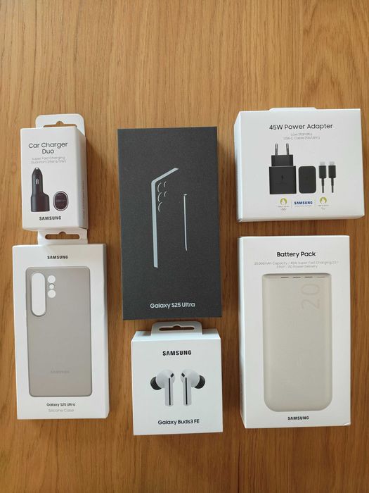 Samsung Galaxy S25 Ultra / 12GB / 256GB / Titanium Whitesilver