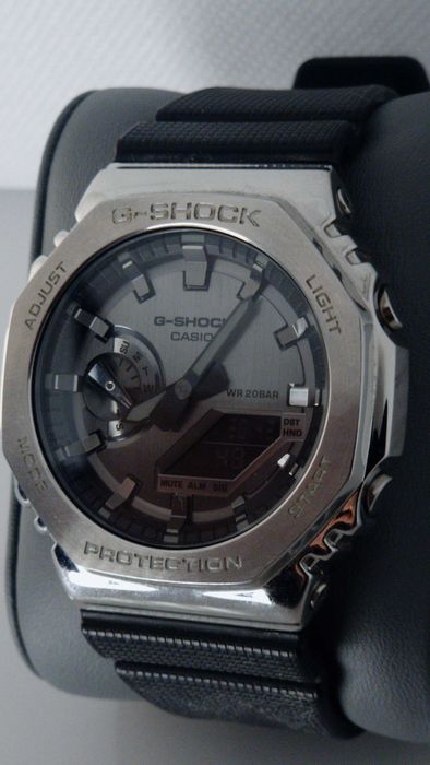 Zegarek Casio G-Shock GM-2100-1A Metal CasiOak 44.5mm Stan BDB Pudełko