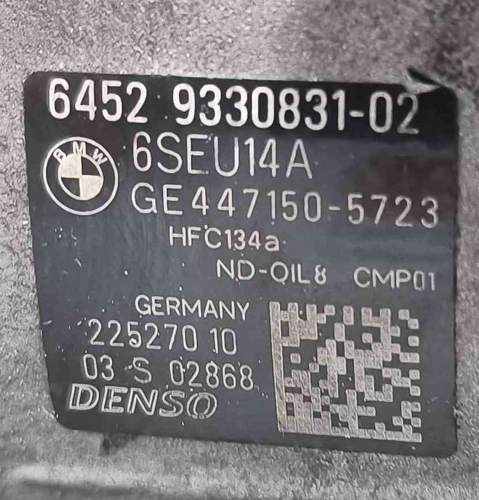 Compressor Ar Condicionado - BMW 3