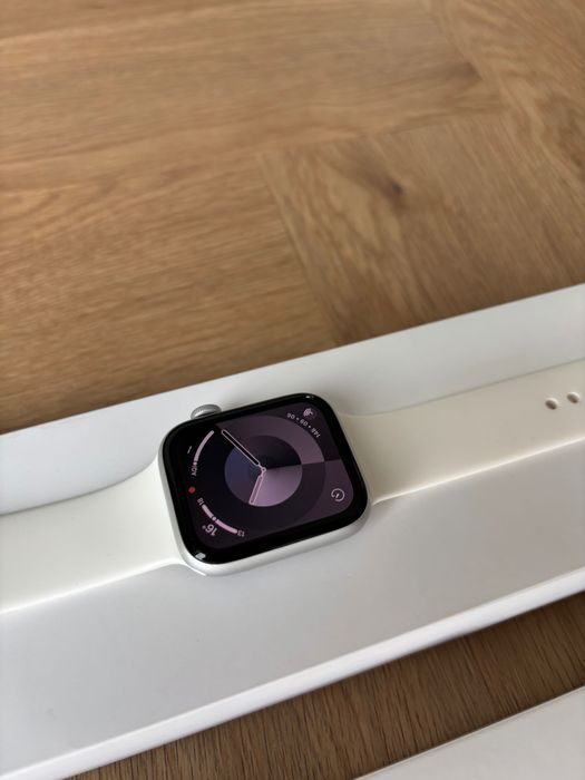 Idealny Apple Watch SE 44 mm SILVER PERFEKCYJNY! Dowód zakupu