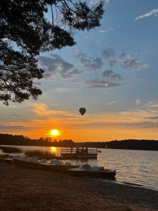 Domek nad jeziorem - Rajgród 10m od jeziora 2 plaże