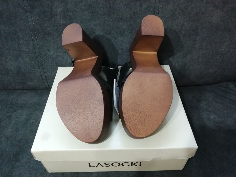 Buty damskie Lasocki-Bolonia rozm. 41, czarne.