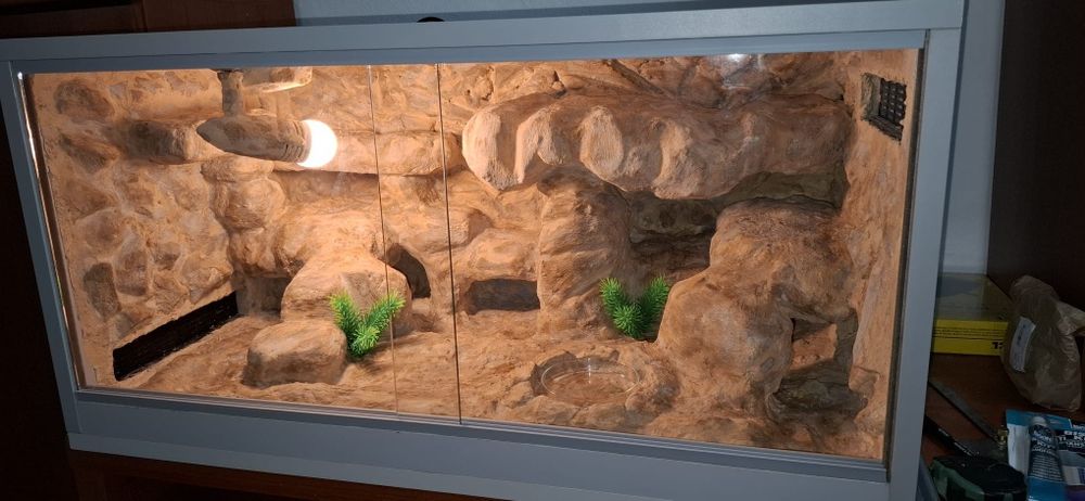 Terrarium duże dla gekona/agamy nowe