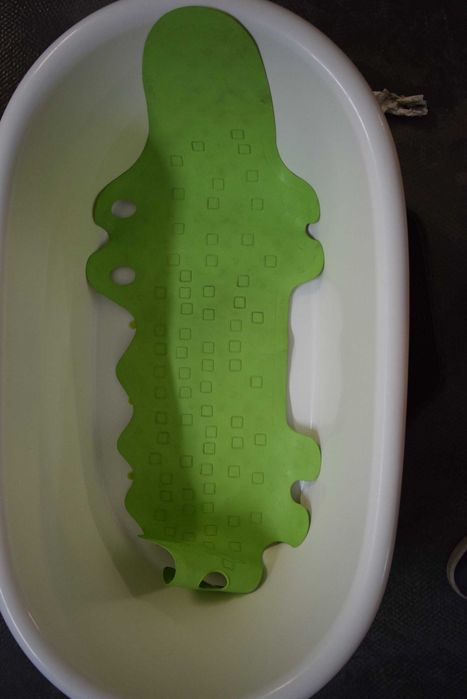 Mata antypoślizgowa do wanny wannienki, krokodyl. Ikea Patrull