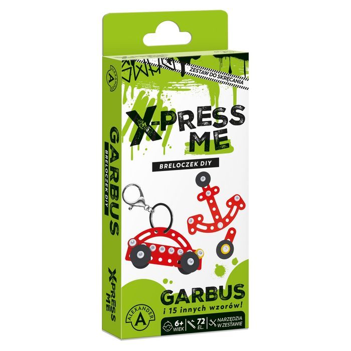X-Press Me Brelok Diy Garbus Alexander Gry