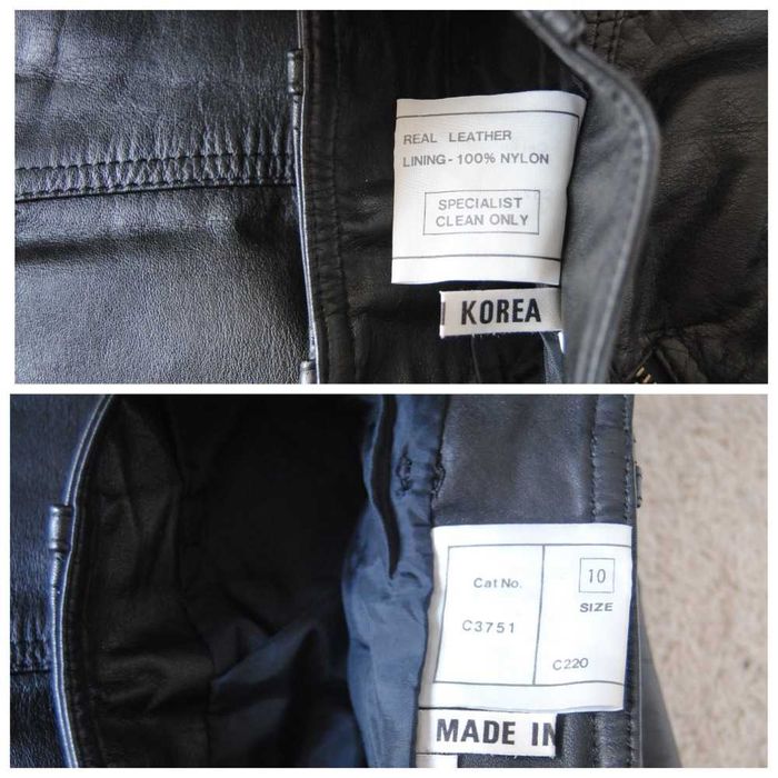 Шкіряна спідниця / кожаная юбка р-р С-М