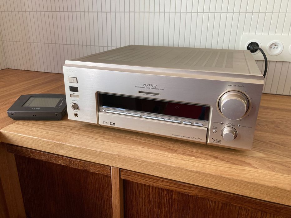 Wzmacniacz Sony TA-VA777ES + pilot RM-TP503, po kinie domowym