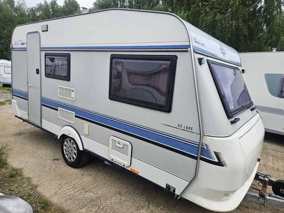 Przyczepa kempingowa Hobby 440 z 1995r.zarejstrowana w Pl.