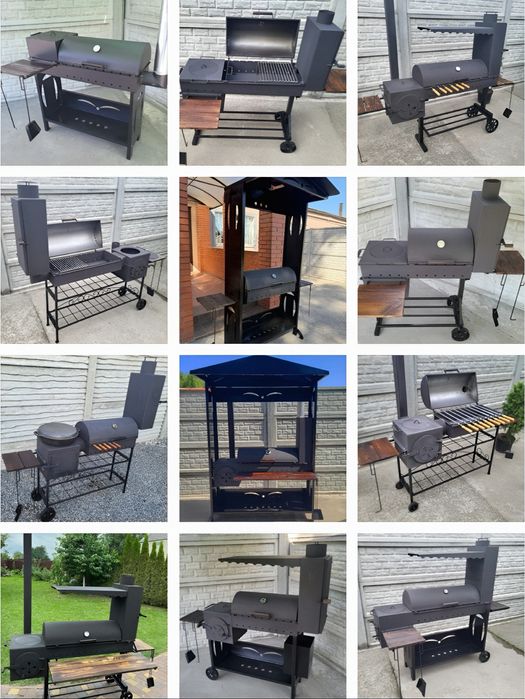 Від Заводу! Мангал 3в1 - Коптильня, Смокер, Барбекю и Піч під Казан