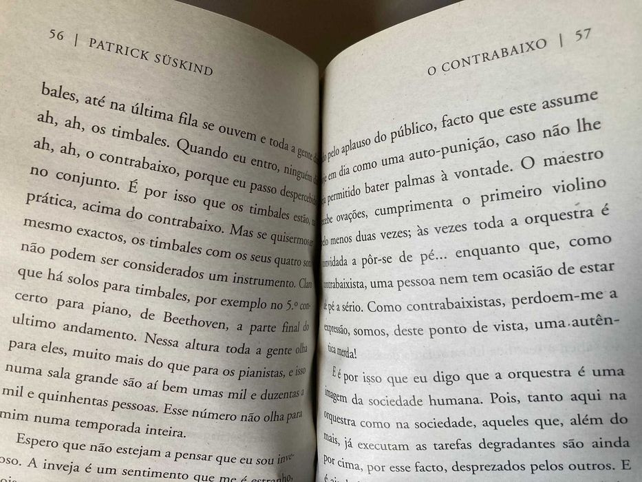 O Contrabaixo, de Patrick Suskind