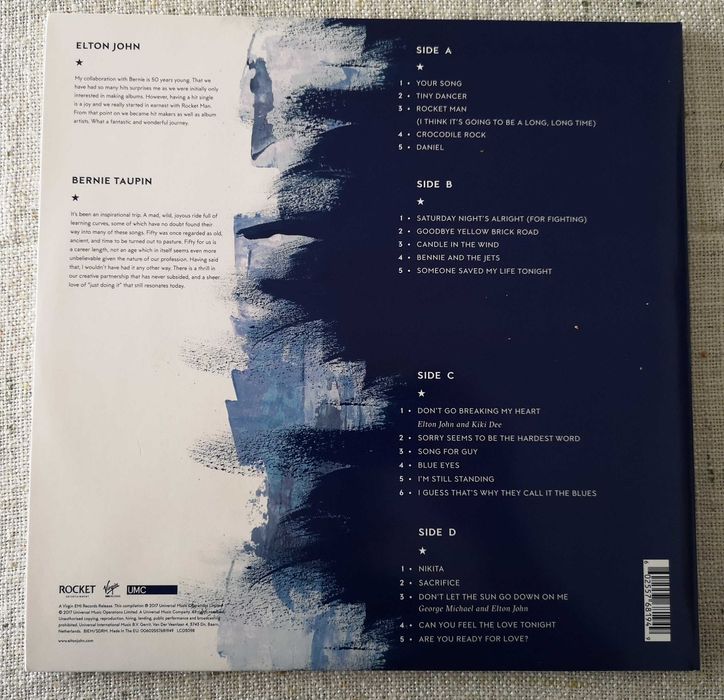 ELTON JOHN Diamonds orginalny 2 płytowy album winylowy.