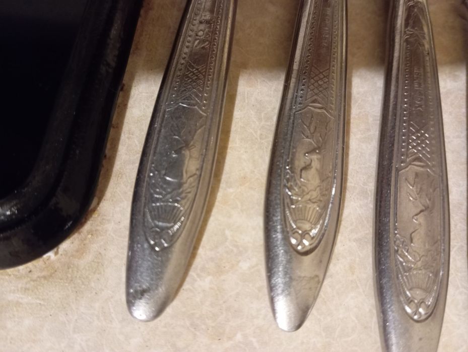 Вилки нержавійка СССР сорокових років