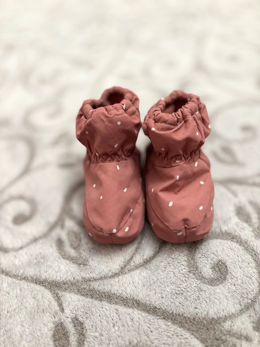 Пінетки h&m зимові дитячі 6-12 міс