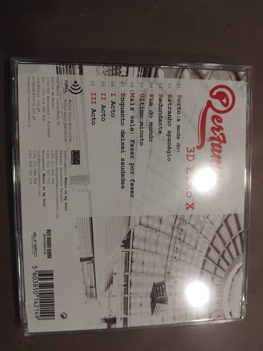 Cd dos Perfume novo