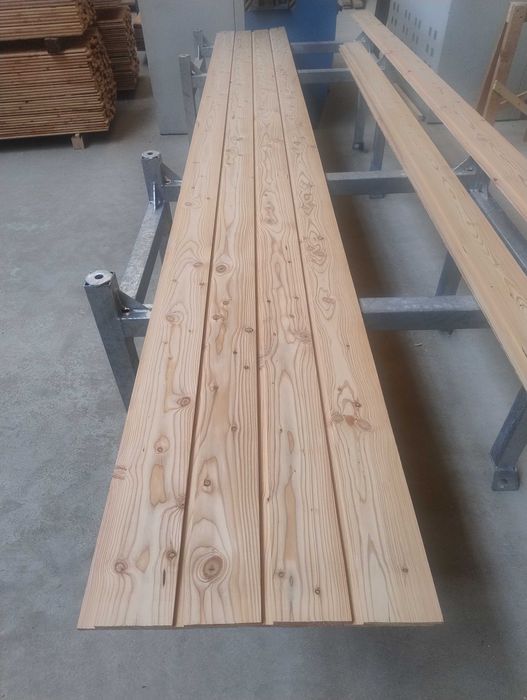 Deska elewacyjna modrzewiowa, " zetka " , szalówka, modrzew