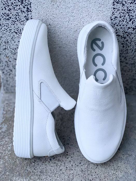 Шкіряні сліпони мокасини ecco soft 32р.