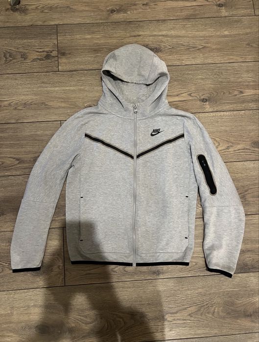 Зіпка найк теч фліс колір ( gray )
