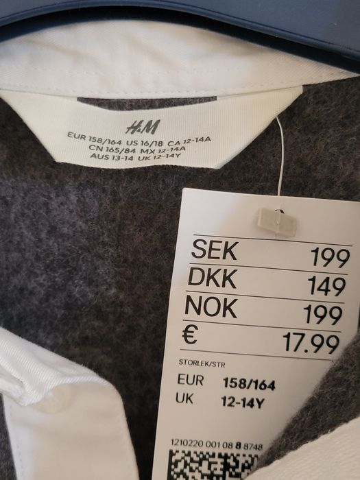 Nowa bluza chłopięca H&M rozm.158/164