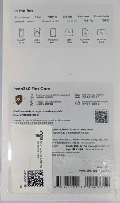 Insta 360 x4 Air нова