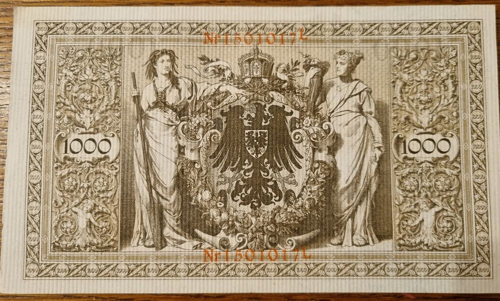 Banknoty Niemcy 1910 r.